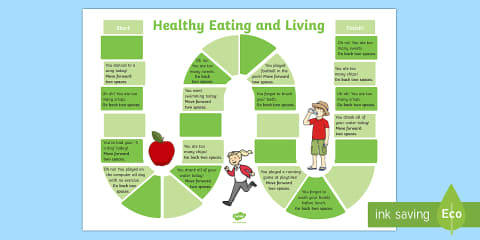 KS1 Healthy Eating Facts Matching Cards