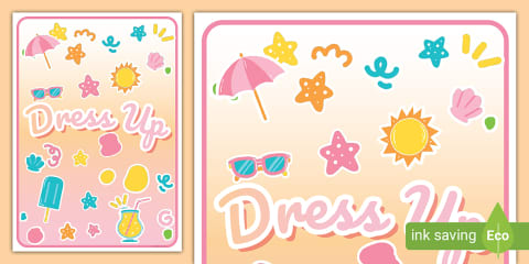 Summer Vibes Themed Editable Poster