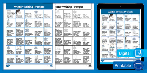 April Writing Prompt Calendar for K-2nd Grade