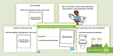 Twinkl Symbols: Using the Toilet Visual Schedule