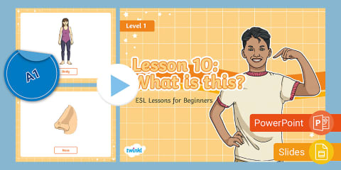 ESL Curriculum for Beginners: Level 1, Lesson 1