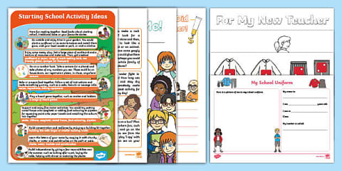 EYFS Starting School Transition Resource Pack