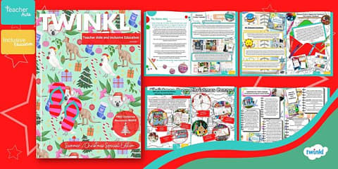 Twinkl Teacher Aide Inclusive Education October Magazine Dyslexia and ...