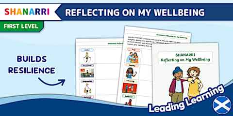 Wellbeing Web Activity Sheet - First Level