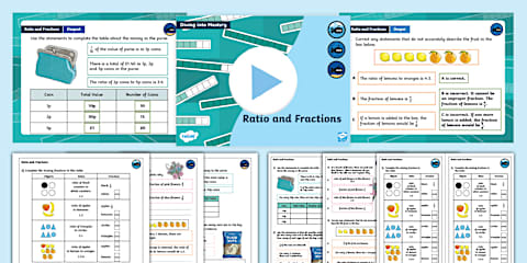 Year 6 Ratio and Proportion Lesson Teaching Pack