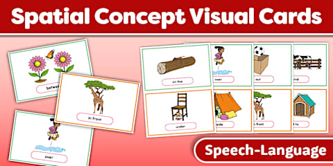 Spatial Concepts Matching, Cut & Paste, and Story for SLP | 1st-2nd ...