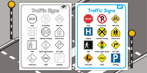 Stop and Go Signs