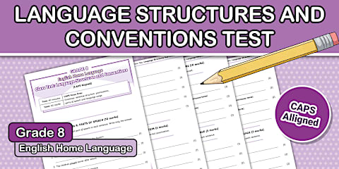 Summary Writing Practice - English HL Grade 8