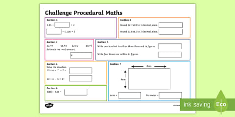 Year 7 Transition Activity Mats
