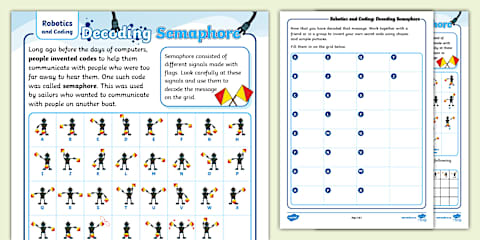Grade 3 Robotics and Coding - Term3 - Digital Concepts - Worksheet ...
