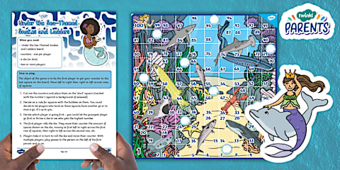 Under the Sea Themed Board Game