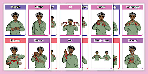 BSL OL Pride Flashcards
