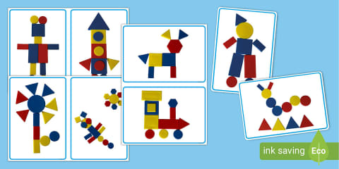 2D Shapes Robot Activity