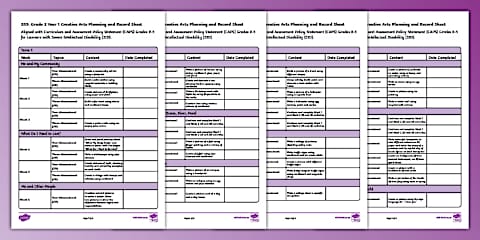 Editable Year 2 Writing with Literacy Progressions Termly Planning Template
