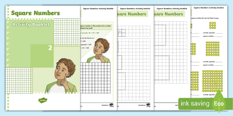 Square Numbers Board Game