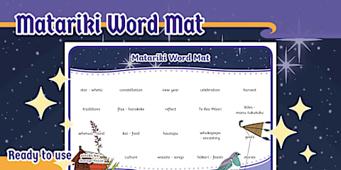 Karakia mō te Kai - Matariki (Matariki Prayer)