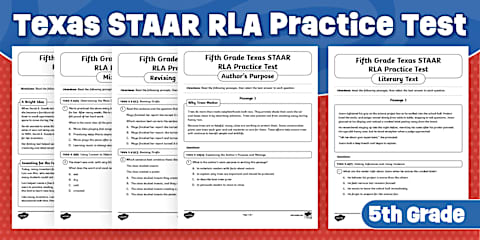 Sixth Grade RLA Practice Test | Texas STAAR Test Prep