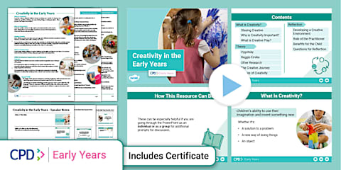 CPD: Curiosity in the Early Years (Powerpoint Pack)