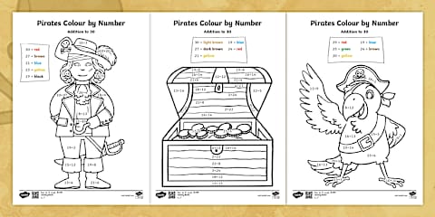 Pirate Adjectives Worksheet