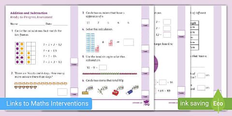 Assessment of Year 2 Ready-to-Progress Criteria: Multiplication and ...