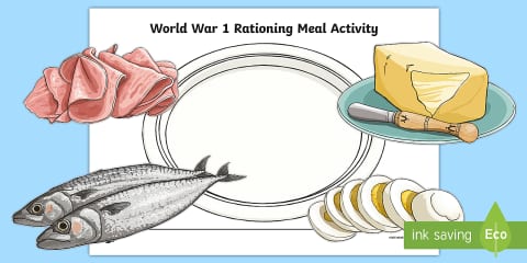 WW2 Rationing Meal Activity