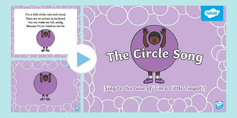 Shape Blocks Circle Transcript Circle Shape Worksheet