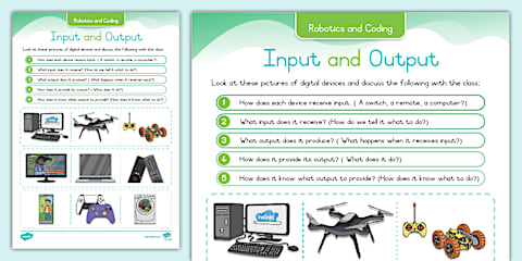 Grade R Robotics and Coding - Term 3 - Digital Concepts Worksheet ...
