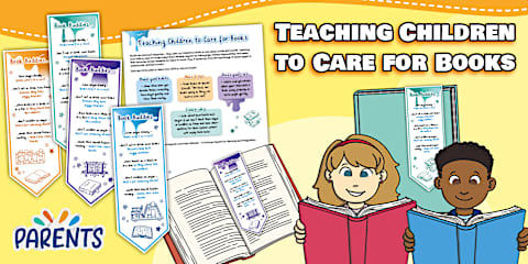 How to Take Care of Library Books Poster