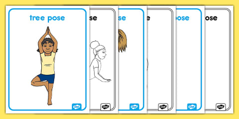 Yoga Poses Cards