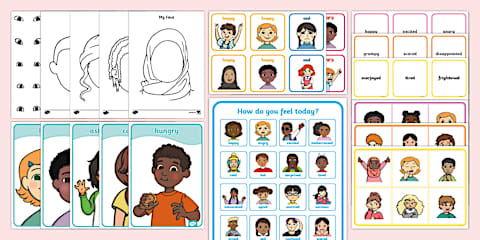 SEND Early Years Activities: Emotion-Based Collage Making