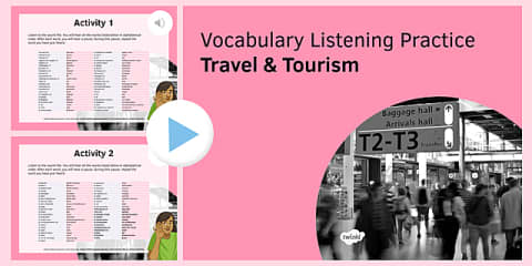 ESL Travel Vocabulary PPT [Teens, B2]