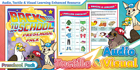 Preschool Interactive How-to Guide for Back to School for Teachers