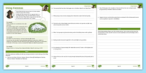 Proofreading Set C Activity Sheets