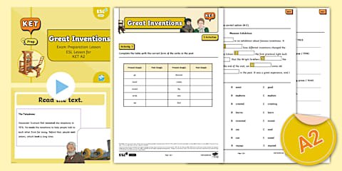 A2 Key (KET) - Grammar Activity Sheet (Passive Forms)