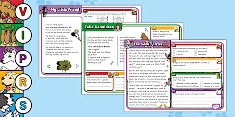 Year 1 Reading Revision Activity Mat Pack 1