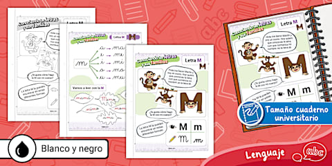 Cuadernillo de lecto: La letra M