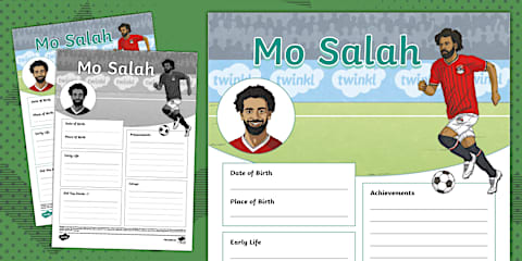 Player Fact File Printable Cristiano Ronaldo Fact File Template