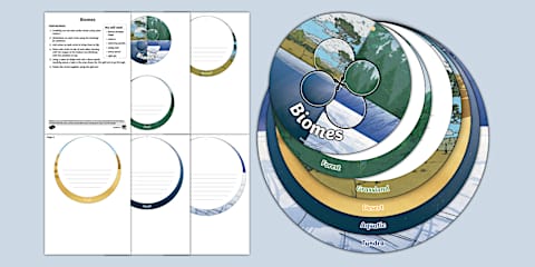 Ks2 Bioms Examples KS2 Biomes Matching Cards