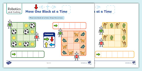 Grade 1 Robotics and Coding - Term 2 - Coding- Pattern Recognition ...