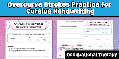 Cursive Letter Join Targeted Practice | Undercurve Joins