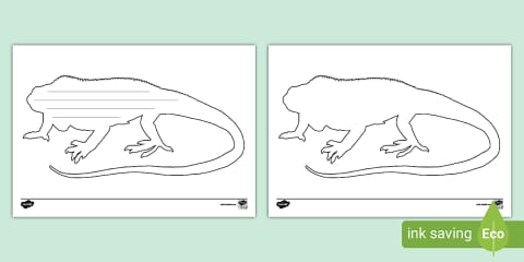 Monkey Writing Template