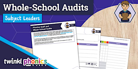 Twinkl Phonics Subject Leaders: Target Group Action Plan Template and ...