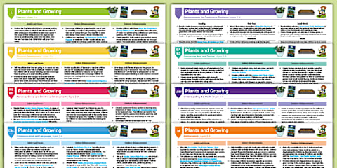 EYFS Planting Sunflowers Adult Input Plan and Resource Pack