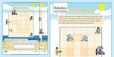Grade 3 Robotics and Coding - Term 1 - Coding - Pattern Recognition ...