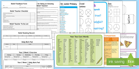 Year 3 Week 2 Relief Teaching Resource Pack