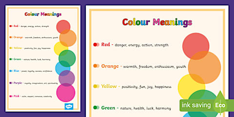 Infographic Psychology of Color