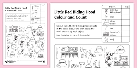 Little Red Riding Hood Math Activity Eyfs Little Red Riding Hood Maze Puzzle Pack