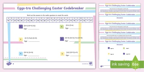 Unplugged Coding: Easter Egg Maze