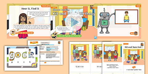 'g, o, c, k' Level 2 Week 3 Phonics Workbook
