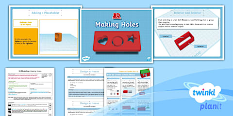 Computing: 3D Modelling: Design a Game Character Year 6 Lesson 5